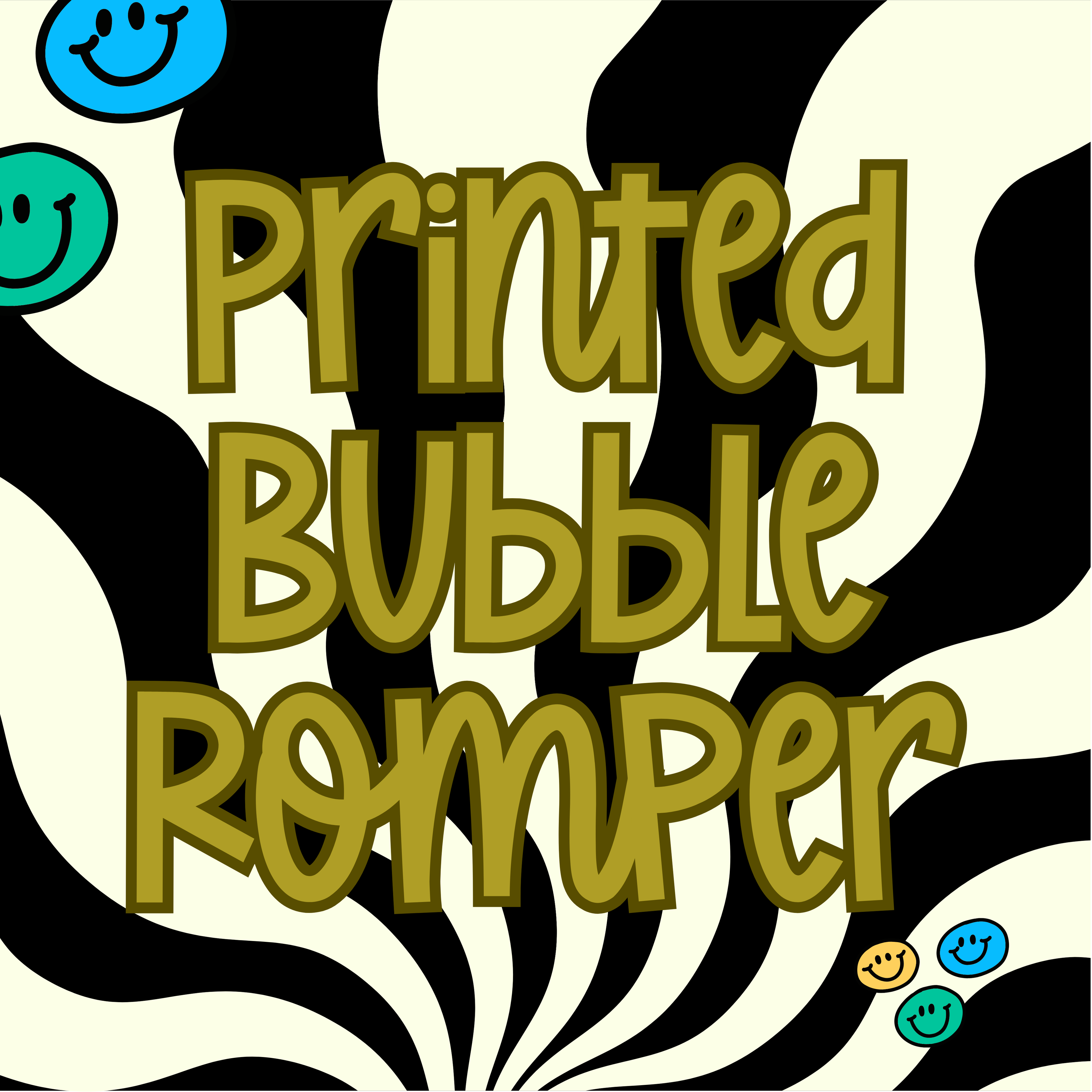 Mystery Printed Bubble Romper